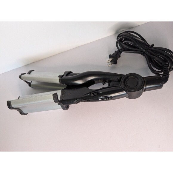 Pro Beauty Tools 3 Barrel Hair Waver Curling Iron Rapid Heat Adjustable Hot - Picture 2 of 6